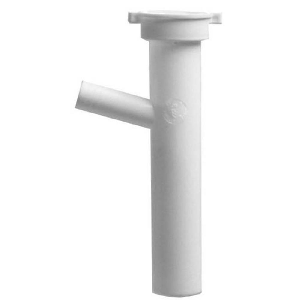 1-1/2'' x 8'' Branch Tailpiece DC with 3/4'' Spout, White PP