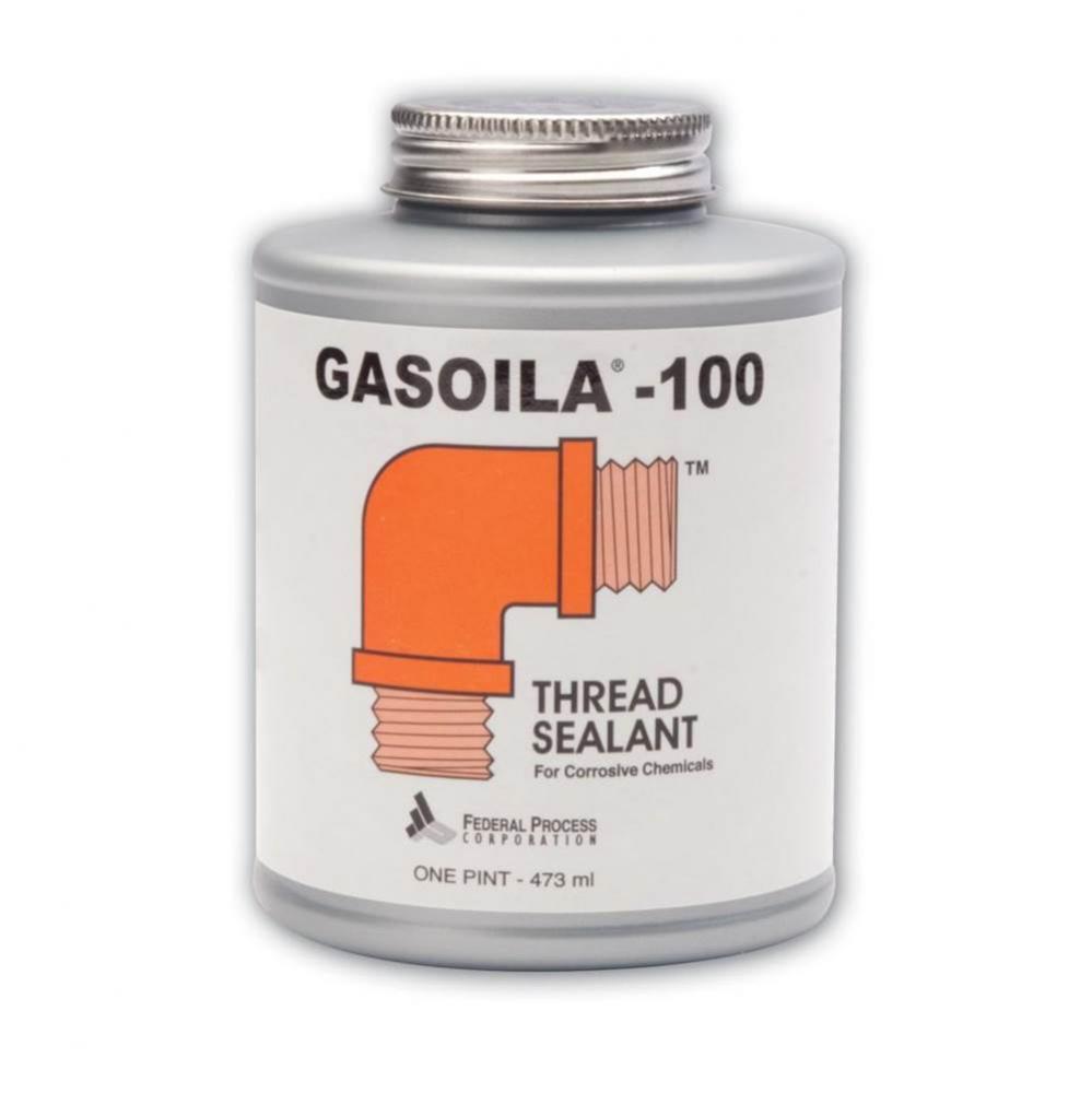 Gasoila-100 soft-set 1/4 pint brush top can