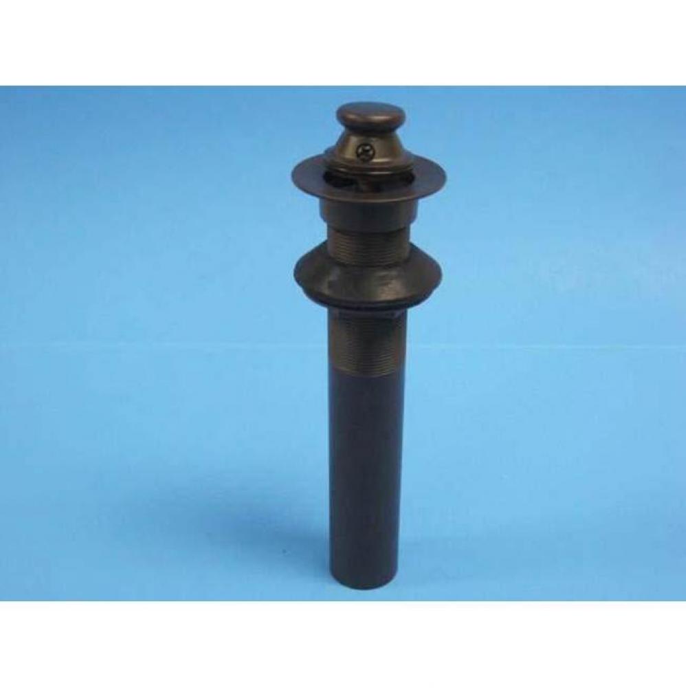 Lift & Turn Lav Drain without overflow holes Oil Rubbed Bronze