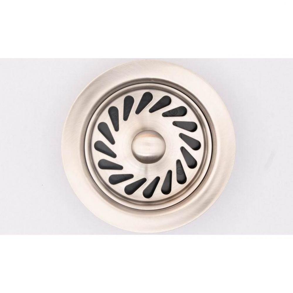 Disposal Flange Brushed Nickel, boxed