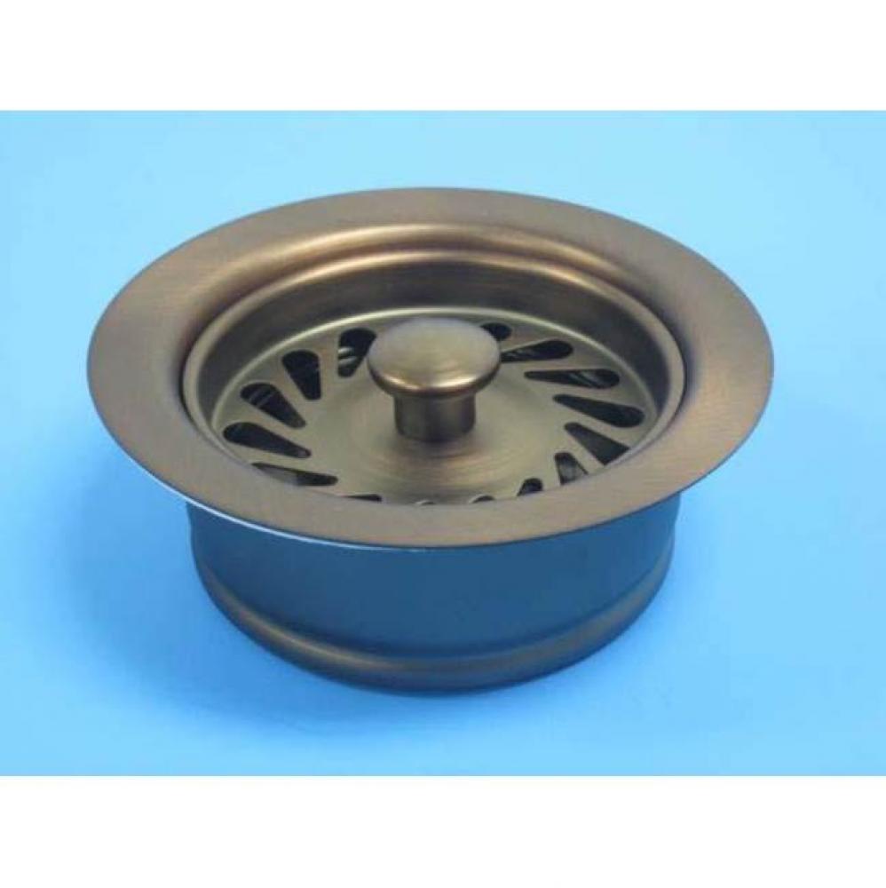 Disposal Flange Tuscan Bronze, clam shell