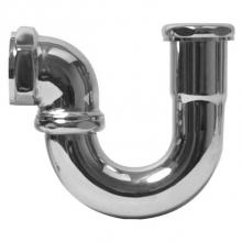 JB Products 503GJ - 1-1/2'' Sink Trap with 1-1/2'' fip Ground Joint Cast Ell and 17ga J-Bend