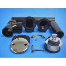 JB Products 740ABSBX - Full Kit Sch 40 ABS Lift & Turn CP 1/4'' stem, boxed