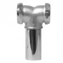JB Products 820T - Center Outlet Tee, Slip Joint with tailpiece