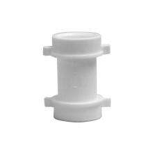 JB Products 930PVC - 1-1/2'' Slip Joint Coupling White PVC