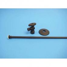 JB Products JBB322A - Closet Supply Kit Angle Stop Oil Rubbed Bronze, lead free