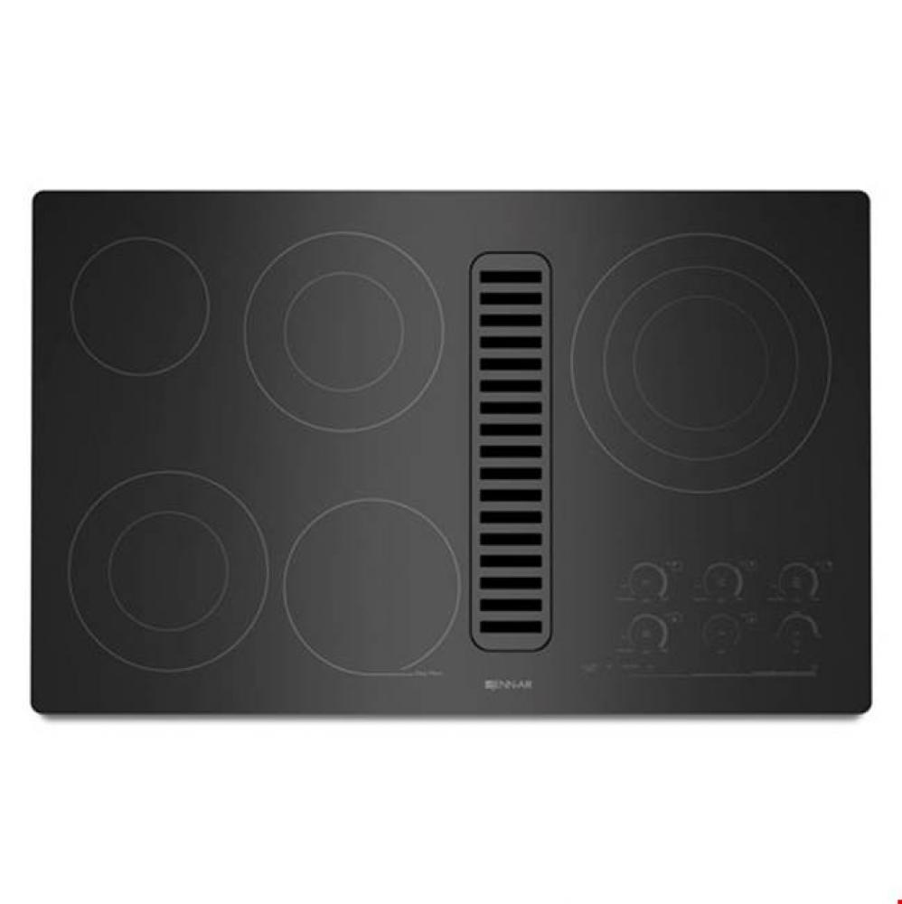 Electric Radiant Downdraft Cooktop with Electronic Touch Control, 36''