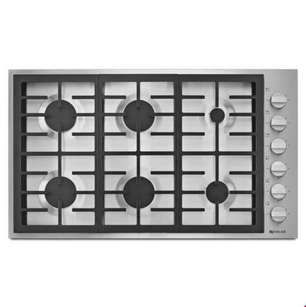 36'', 6-Burner Gas Cooktop