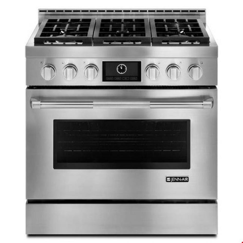 Pro-Style® Gas Range with MultiMode® Convection, 36''