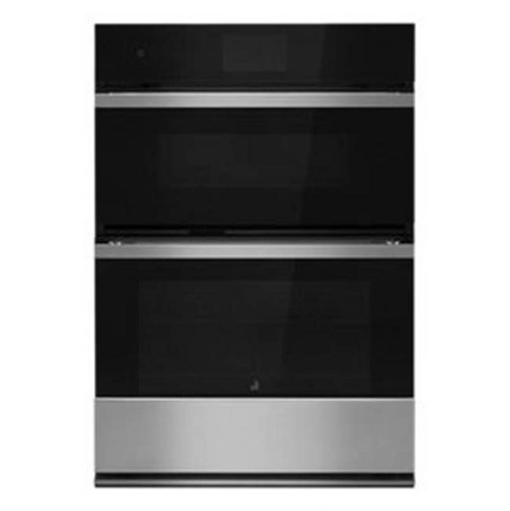 30'' Built In Microwave Oven Combo, Noir Style, 4 Glide Out Flat Tine Rac Ks, 7'&ap