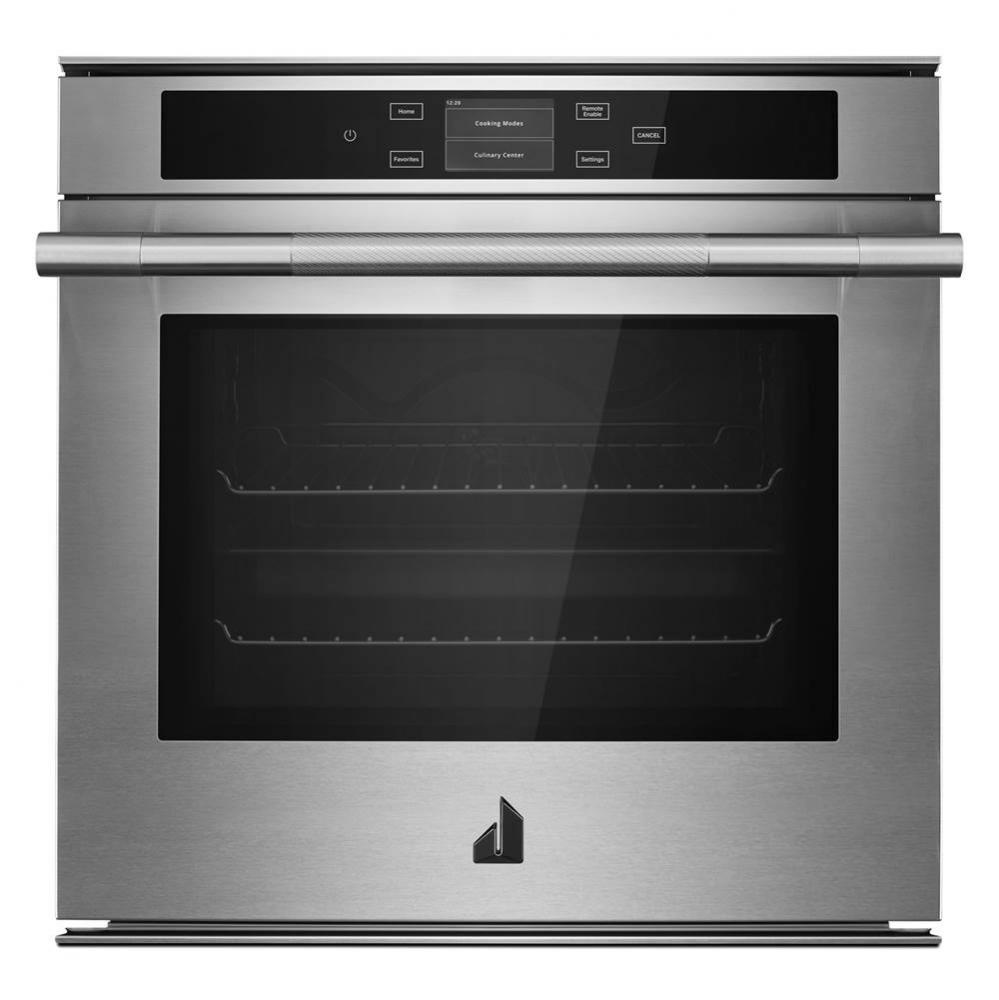 24'' Single Wall Oven, Rise Style, Wifi Connected, True Convection, Soft Close Door