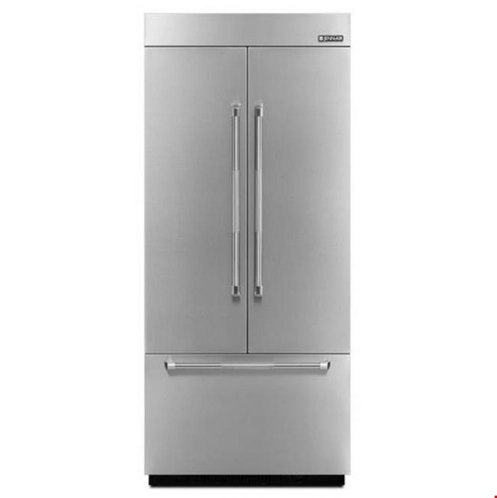 36-inch Stainless Steel Panel Kit for Fully Integrated Built-In French Door Refrigerator