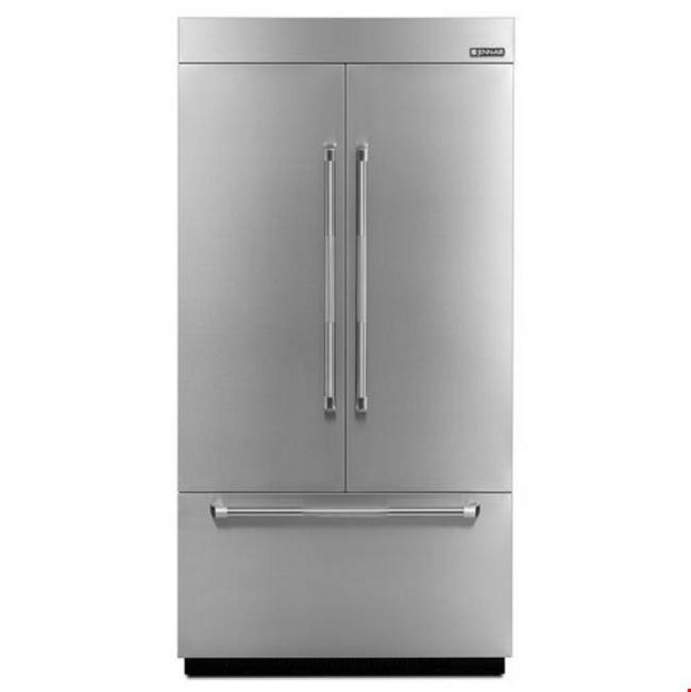 42-inch Stainless Steel Panel Kit for Fully Integrated Built-In French Door Refrigerator