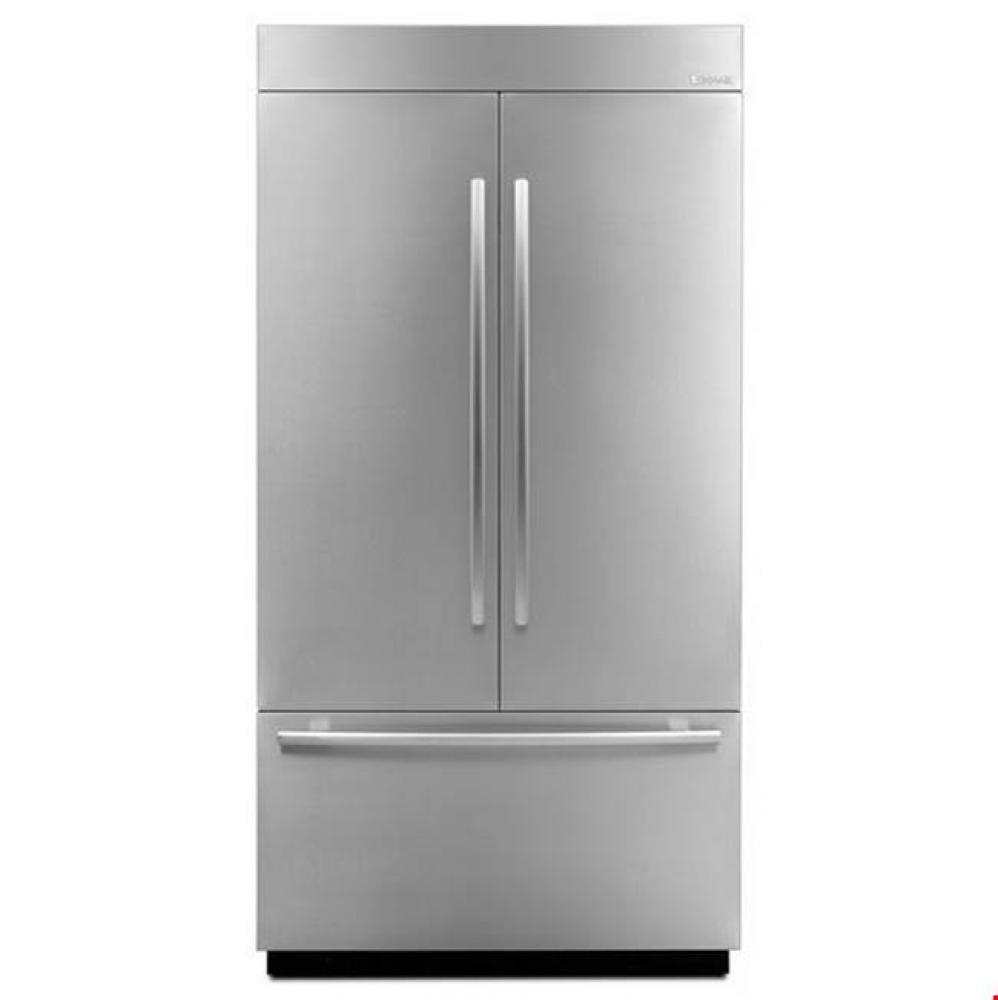 42-inch Stainless Steel Panel Kit for Fully Integrated Built-In French Door Refrigerator