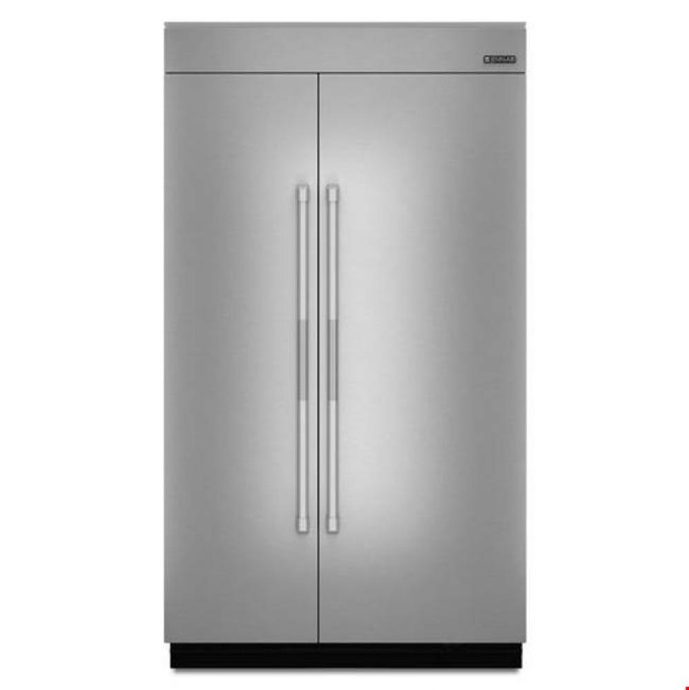 48-inch Stainless Steel Panel Kit for Fully Integrated Built-In Side-by-Side Refrigerator