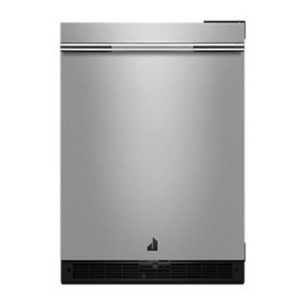 24'' U/C Refrigerator, Rise Style, Right Hinge, Flush Design, Solid Door