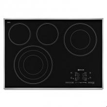 Jenn-Air JEC4430BS - 30-Inch Electric Radiant Cooktop with Glass-Touch Electronic Controls