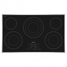 Jenn-Air JEC4536BS - 36-Inch Electric Radiant Cooktop with Glass-Touch Electronic Controls
