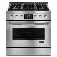 Jenn-Air JGRP436WP - Pro-Style® Gas Range with MultiMode® Convection, 36''