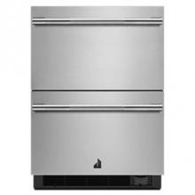 Jenn-Air JUCFP242HL - 24'' Refrigerator Double Drawer, Rise Style, Combination Ref/Frz Drawers