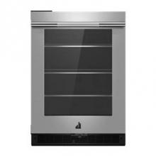Jenn-Air JUGFL242HL - 24'' U/C Refrigerator, Rise Style, Left Hinge, Flush Design, Glass Door