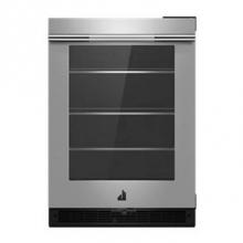 Jenn-Air JUGFR242HL - 24'' U/C Refrigerator, Rise Style, Right Hinge, Flush Design, Glass Door