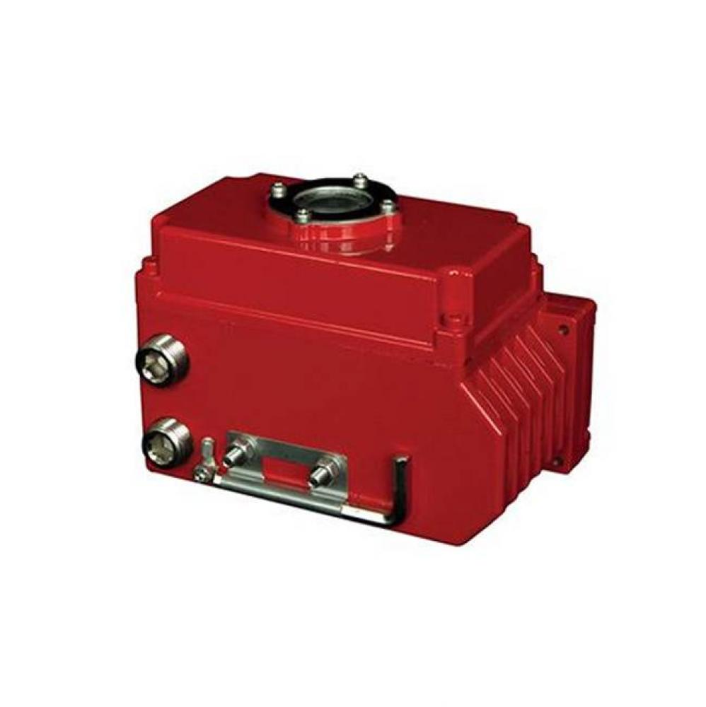 24Vdc Electric Actuator, Double Acting, Nema 4X, Manual Override 7080