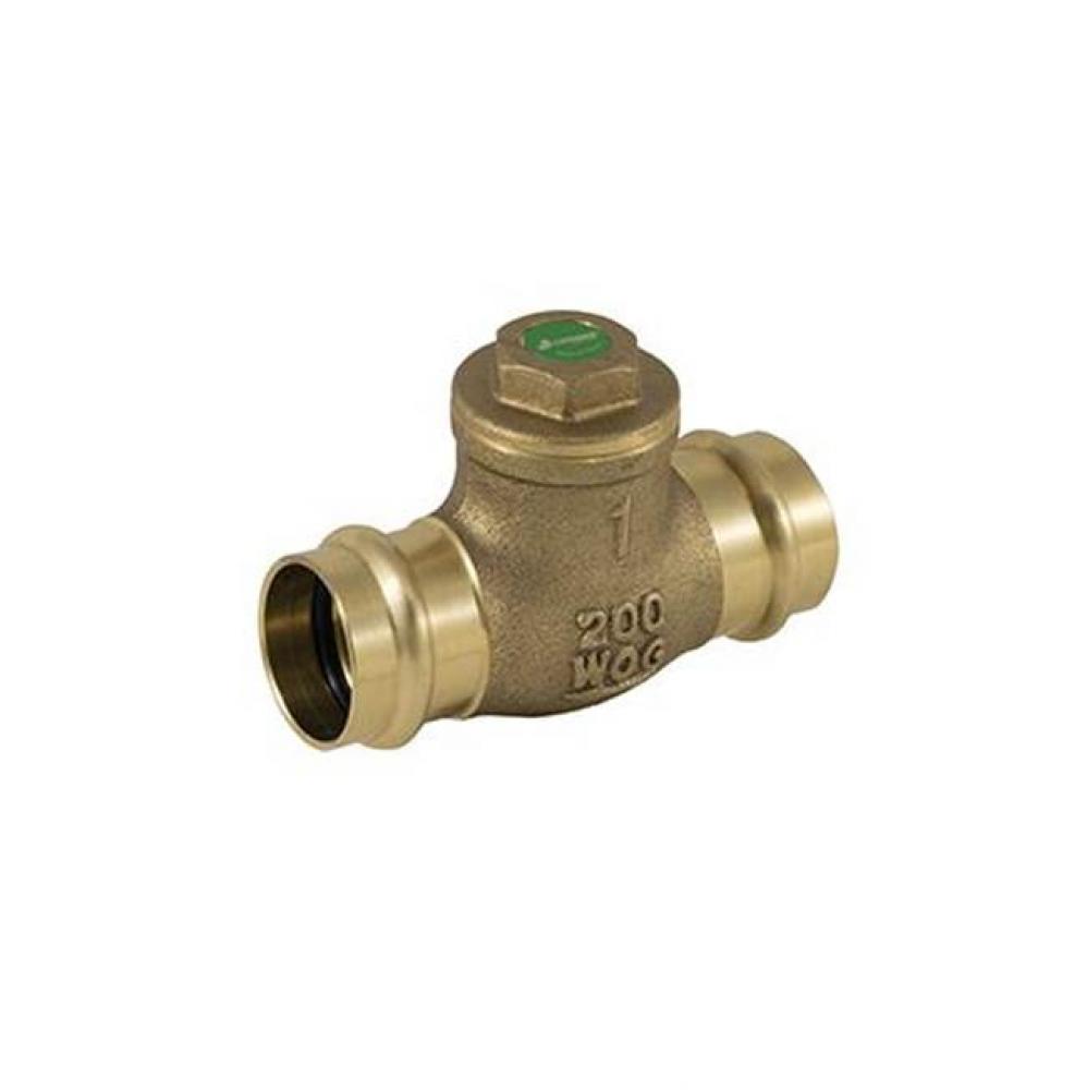 Horizontal Swing Check Valve, Press Connection, Class 125, 200 Wog 3/4''