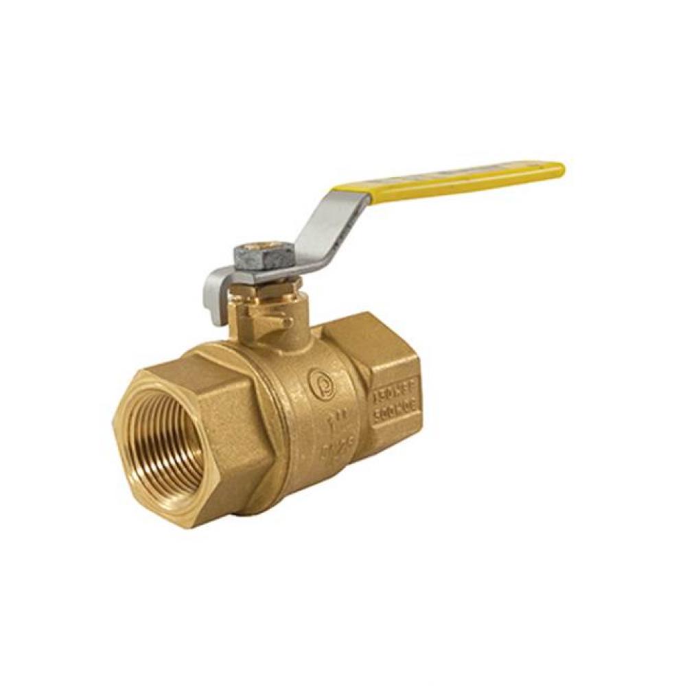 Full Port, 2 Piece, Threaded Connection, 600 Wog, With Insulated Handle 1/2''