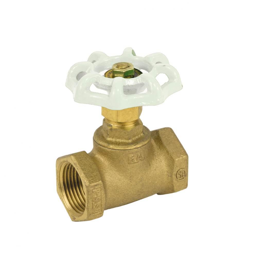 Stop Valve, Threaded Connection, 200 Wog 1/2''