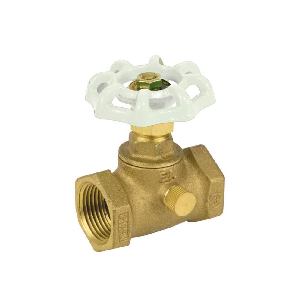 Stop & Waste Valve, Threaded Connection, 200 WOG