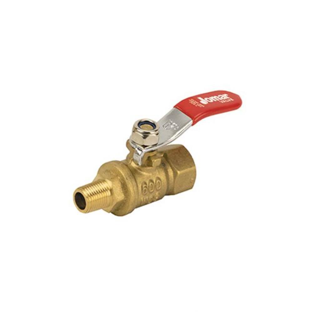 Threaded Connection, 2 Piece, Mini Valves, Full Port, 600 Wog 1/8'' Fip X 1/8'&apos