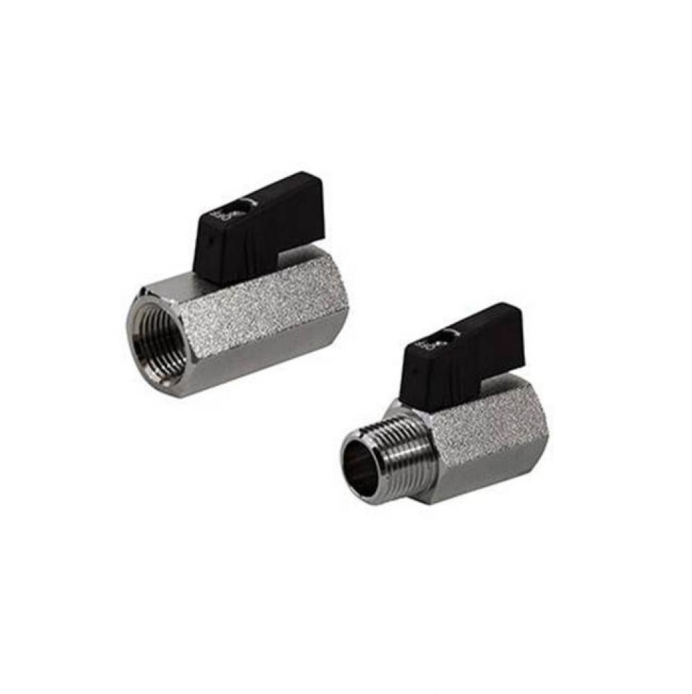 Standard Port, 1 Piece, Threaded Connection, Mini Valves, 450 Wog 3/8''