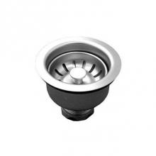 Jomar International LTD 300-006 - 300 Grade Stainless Or Brushed Stainless Steel Sink Strainer