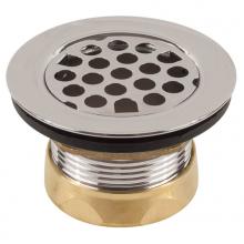 Jomar International LTD 300-102 - Chrome Plated Brass Bar Sink Strainer