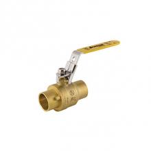 Jomar International LTD 100-113LH - Full Port, 2 Piece, Solder Connection, 600 Wog, With Latch Lock Handle 1/2''