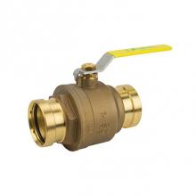 Jomar International LTD 100-210XLCG - Full Port, 2 Piece, Press Xlc Connection, Dezincification Resistant Brass, 200 Wog 3''