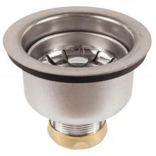 Jomar International LTD 300-008 - 301 Grade Stainless Or Brushed Stainless Steel Sink Strainer