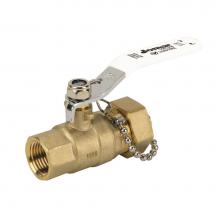 Jomar International LTD 100-654G - Full Port, 2 Piece, Threaded X Hose Connection, 600 Wog, Stainless Steel Ball And Stem With Cap An