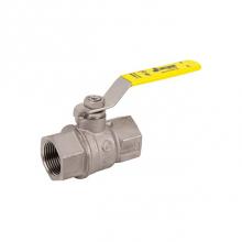 Jomar International LTD 100-501 - Full Port, 2 Piece, Threaded Connection, 600 Wog, Stainless Steel Ball And Stem 1/4''