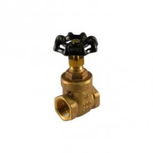 Jomar International LTD 103-307 - Regular Brass Gate Valve, Non-Rising Stem, Threaded Connection, 200 Wog 1-1/2''