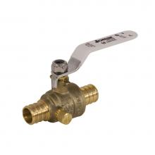 Jomar International LTD 113-543PG - Standard Port, 2 Piece, Crimp Pex Connection, 400 Wog, With Drain 1/2''