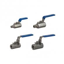 Jomar International LTD 500-099 - Full Port, 1 Piece/2 Piece, Threaded Connection, Mini Valves, 1000 Wog, Stainless Steel Ball And S