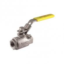 Jomar International LTD 100-962 - Full Port, 2 Piece, Threaded Connection, 1000 Wog, Stainless Steel Ball And Stem 3/8''