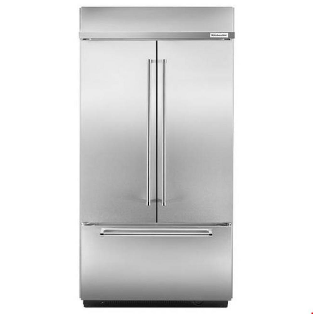 42 in. No Frost French Door Built-In Bottom-Freezer Refrigerator