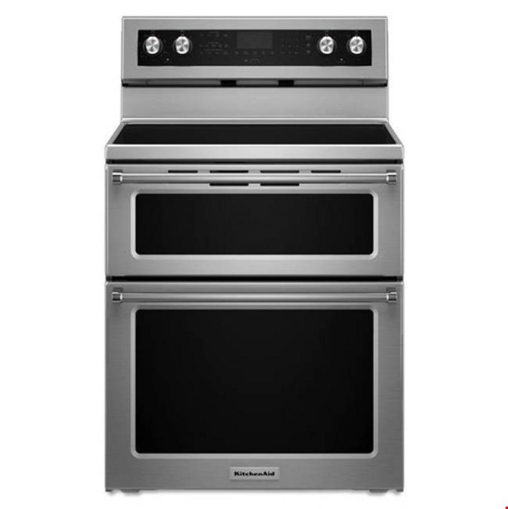 30 in. Self-Cleaning Convection Freestanding Electric Double Oven Range