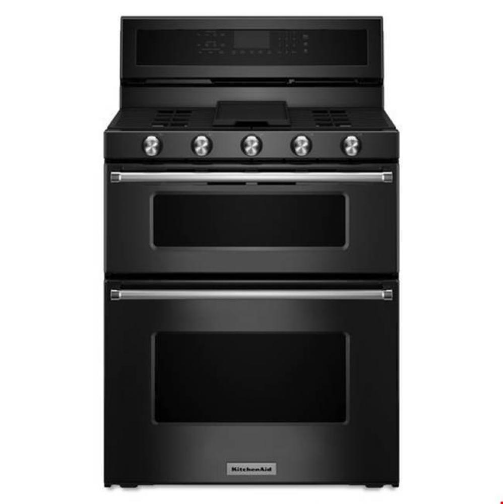 30 in. Self-Cleaning Convection Freestanding Gas Double Oven Range