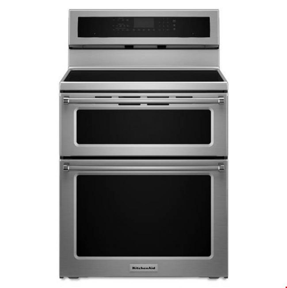 30 in. Self-Cleaning Convection Freestanding  Induction Double Oven Range