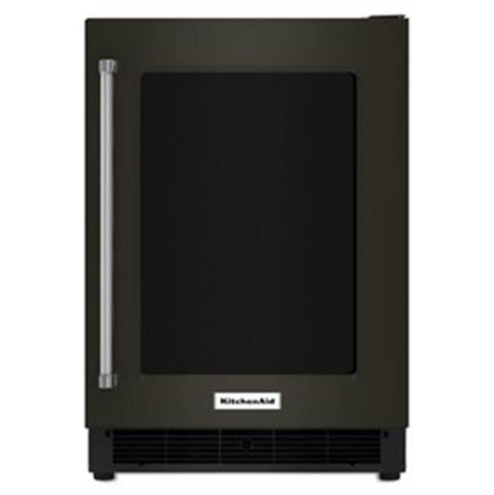 6 Cu Ft, Black Stainless, Black Interior, Proximity Led, Tinted Glass, Ss Glass Front, Ss Cabinet,