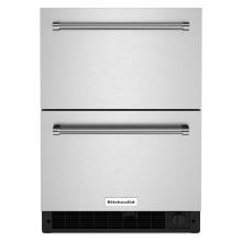 Kitchen Aid KUDF204KSB - 24 Kad Refrigerator Freezer Drawers